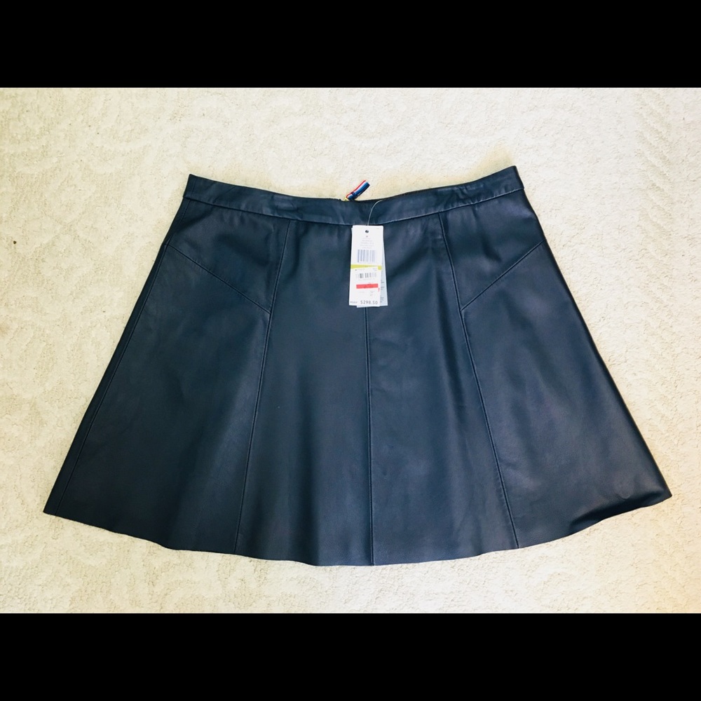 Brand New 100% Leather skirt